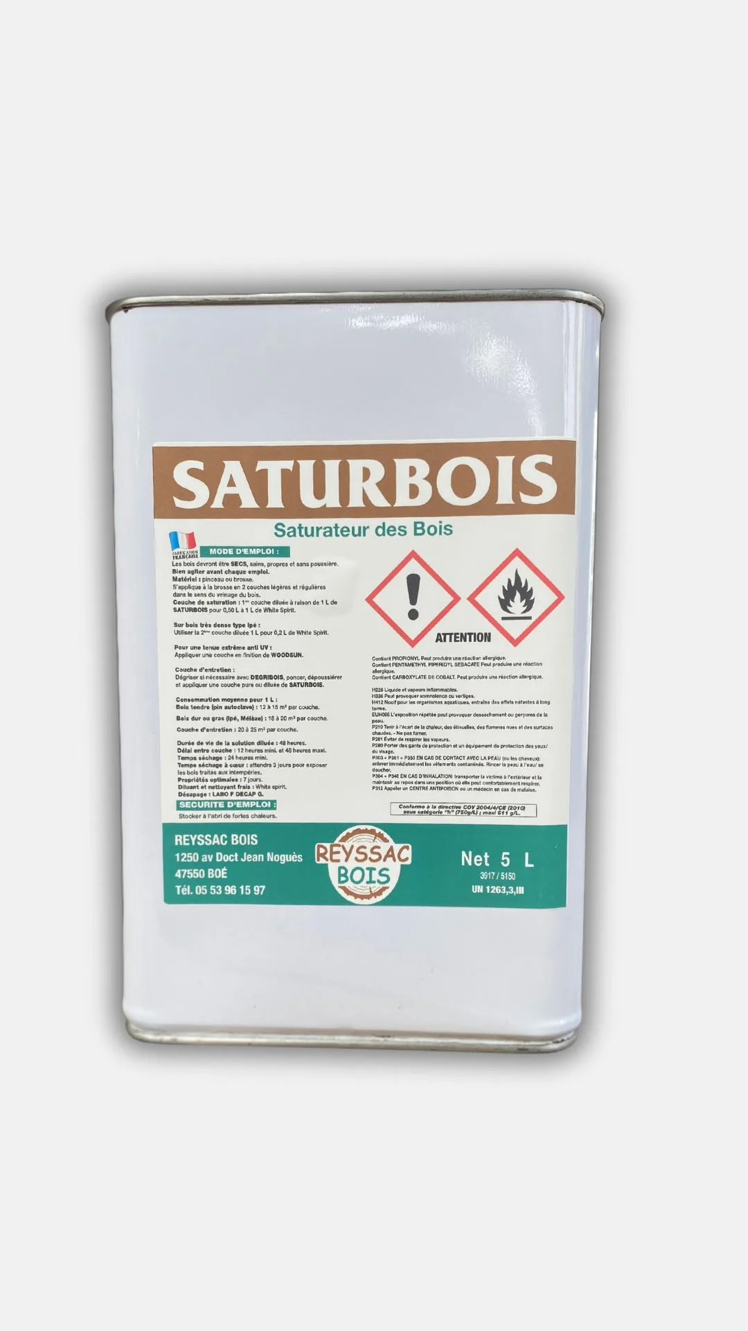 Huile pour terrasse - Labofrance "Saturbois"